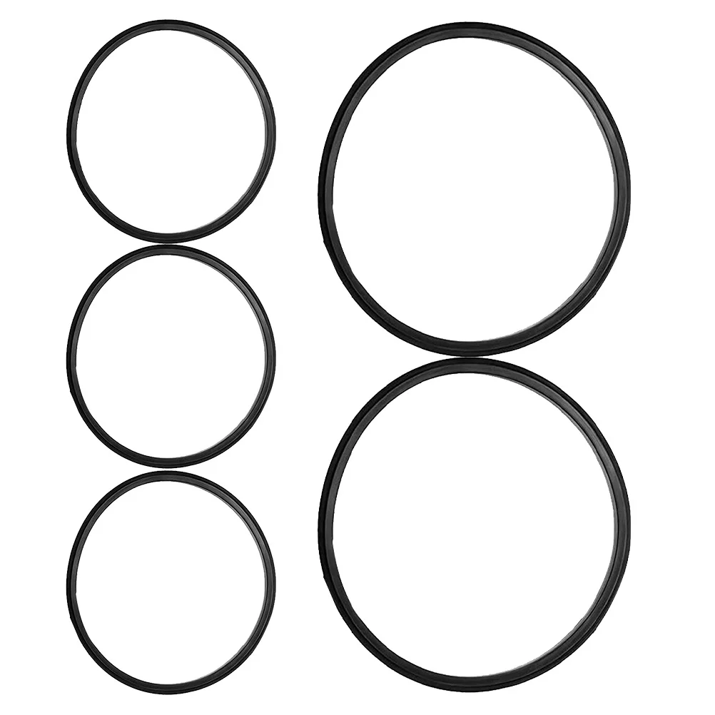 

5Pcs Insulated Bottle Silicone Sealing Ring Elastic Round Lid Seal Leakproof Replacement Accessory for Water Bottle Cup