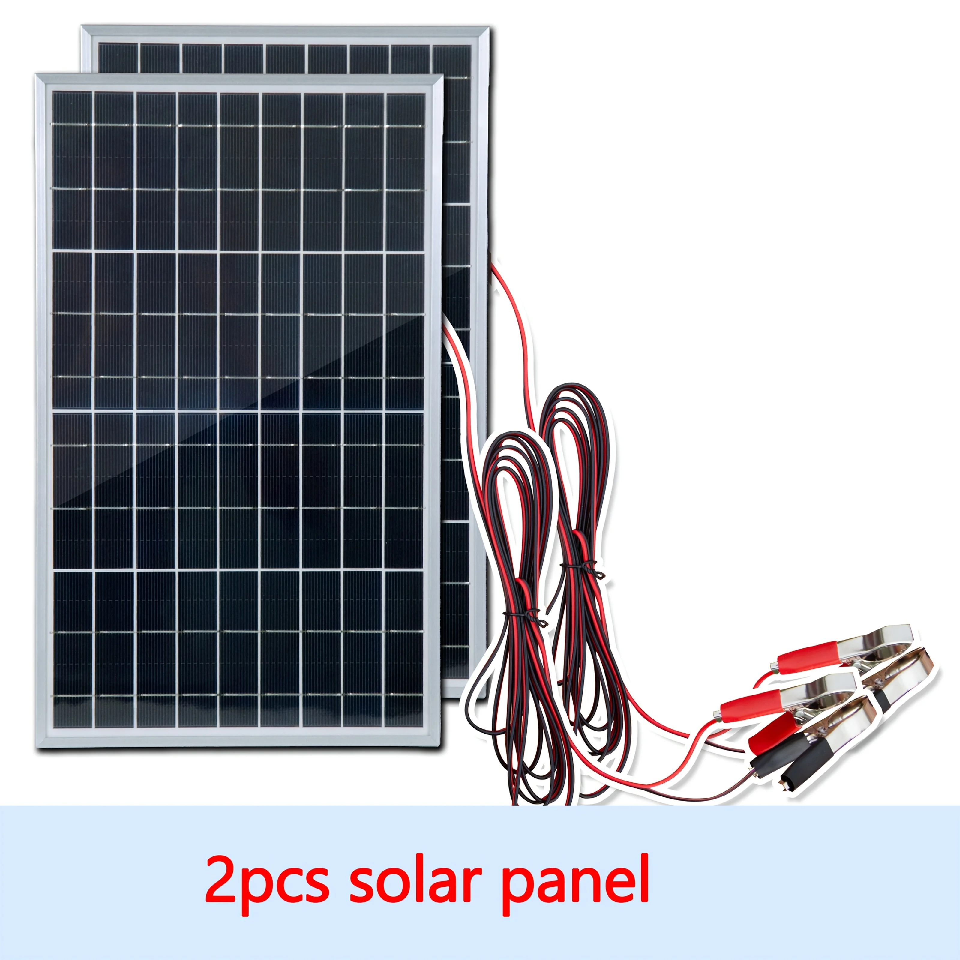 12V ソーラーパネルキット 1個/2個入り 100A 充電 - Solar Pump Controller のレビューと価格