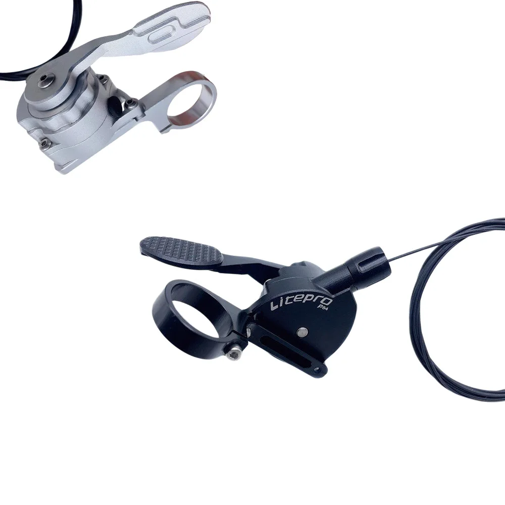 

Literpro 7 Speed Trigger Shifter set for Brompton, 2-7 Speed Bike Gear Shifter Compatible with Original Brompton OEM Parts