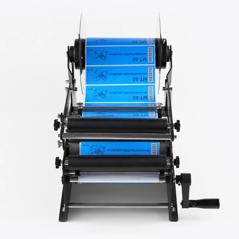 Manual Labeling Machine, Round Bottle Adhesive Sticker Labeling Machine, Small Mechanical High-Speed Labeller