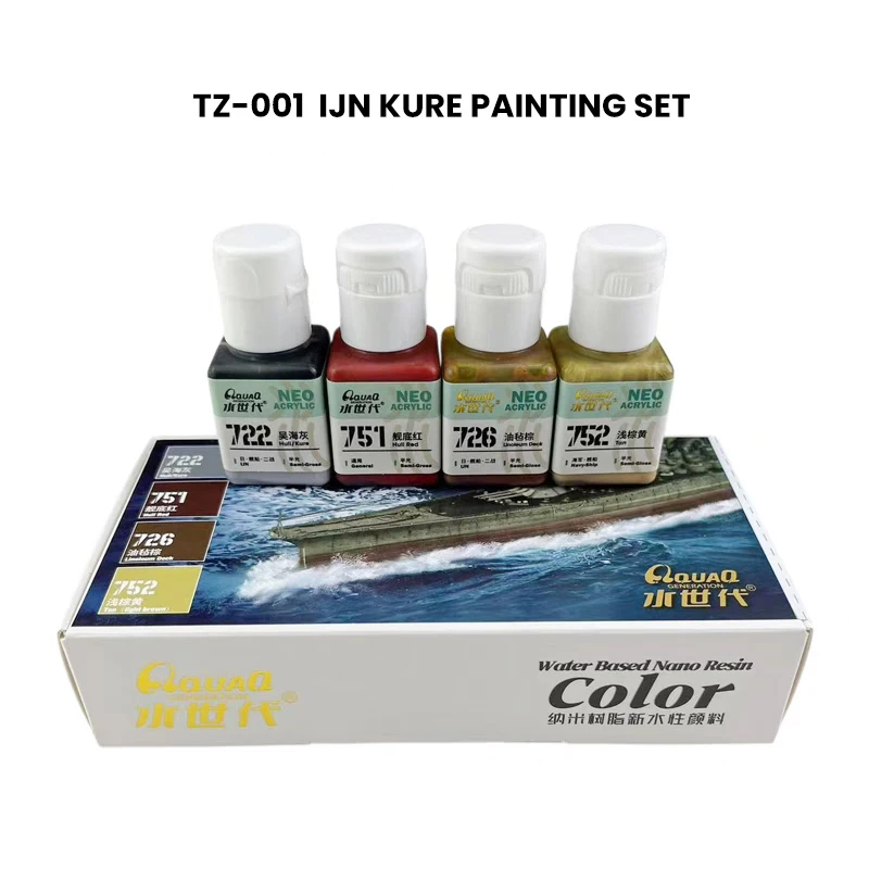 4 Bottle/Set New Graffiti Military Model Painting Pigment  Green Safety Resin Product Material Water-Based Spraying Pigments