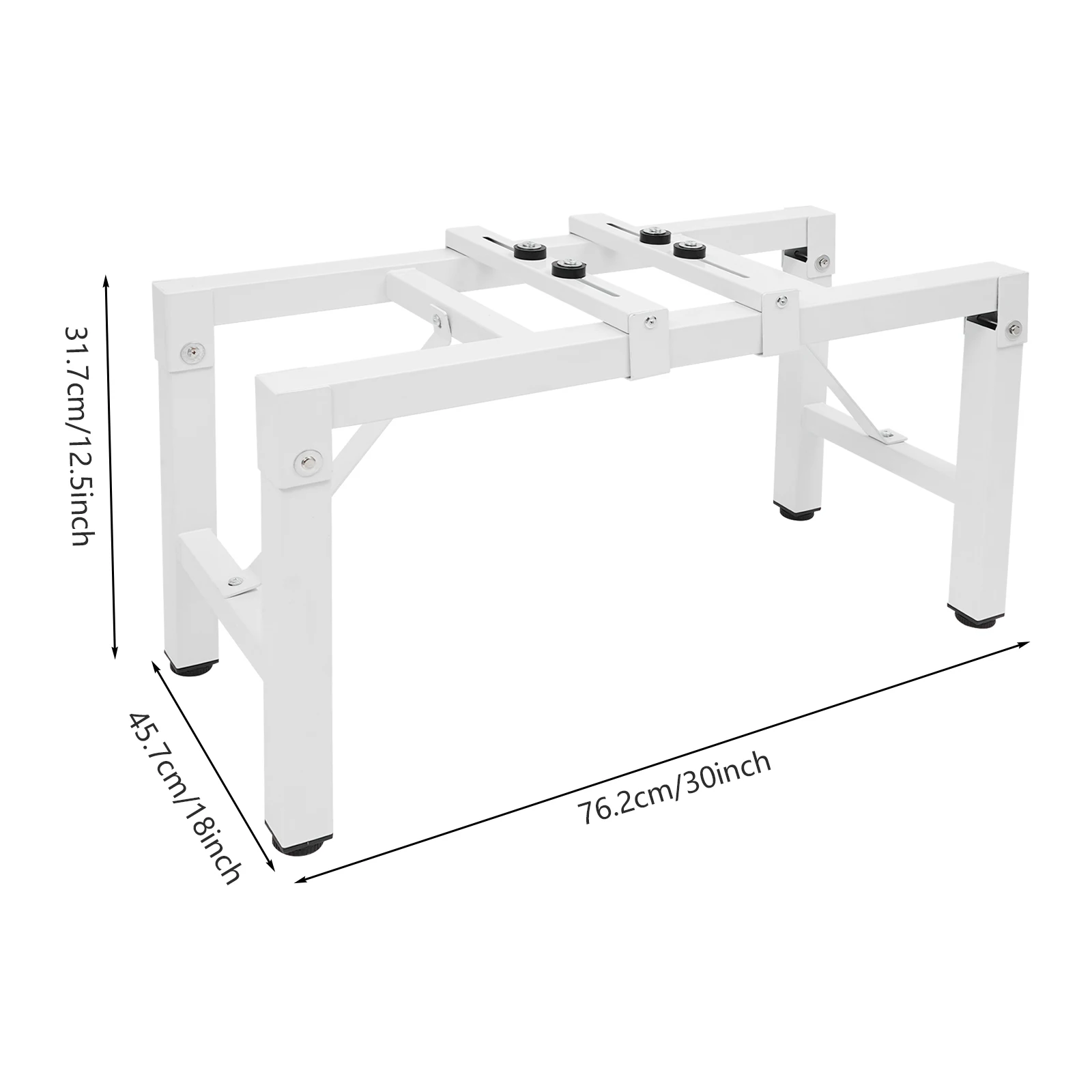 

Мини-разделенная подставка для заземления, грунтовая подставка из углеродистой стали, опорная основа для кондиционера с парами перчаток, грузоподъемность 60 кг/132,28 фунтов