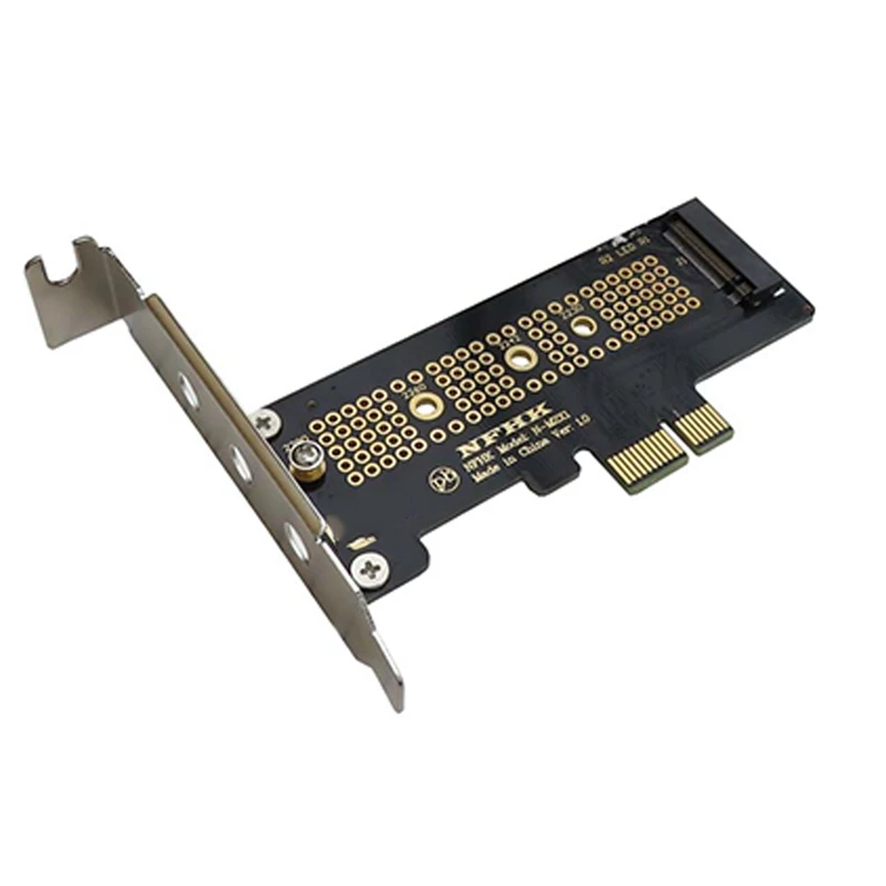 NVMe PCIe M.2 NGFF SSD TO PCIe การ์ดอะแดปเตอร์ X1 PCIe X1ไปยัง M.2การ์ดรองรับ2230 2242 2260ขนาด2280 NVMe M.2 SSD