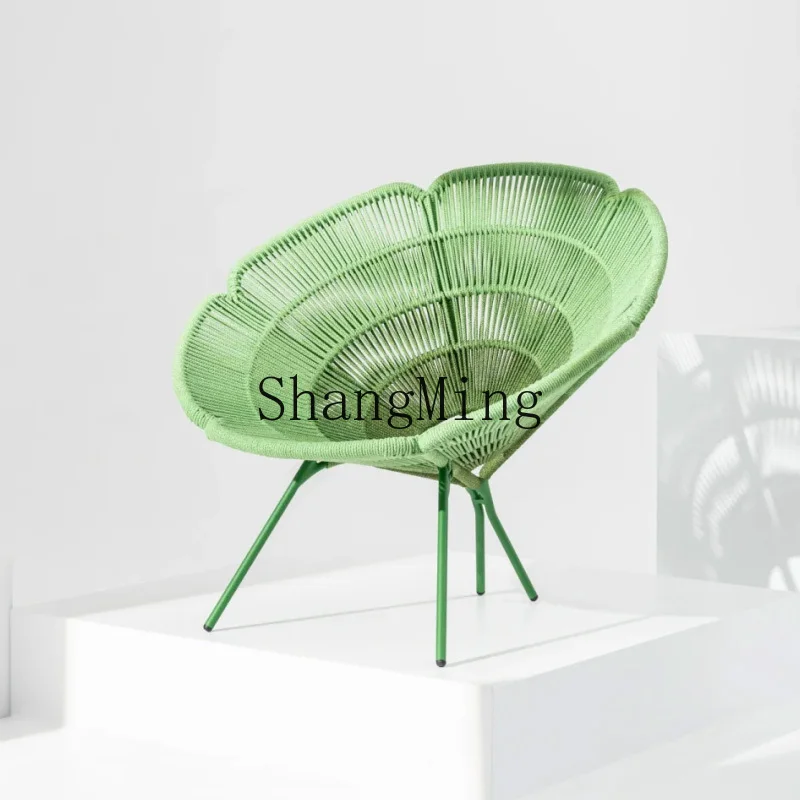 

LXY Outdoor Rattan Sofa Leisure Chair Home Garden Garden Rattan Chair