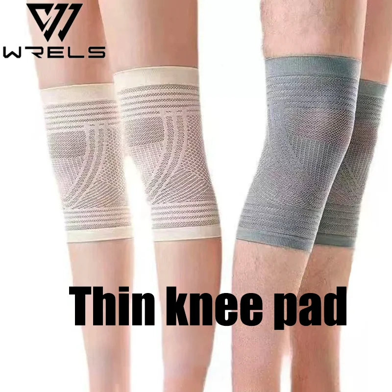 1Pair Thin Summer Knee Cover Air Conditioning Compression Indoor Kneepads Breathable Hike Elastic Hiking Leg Joint Cover