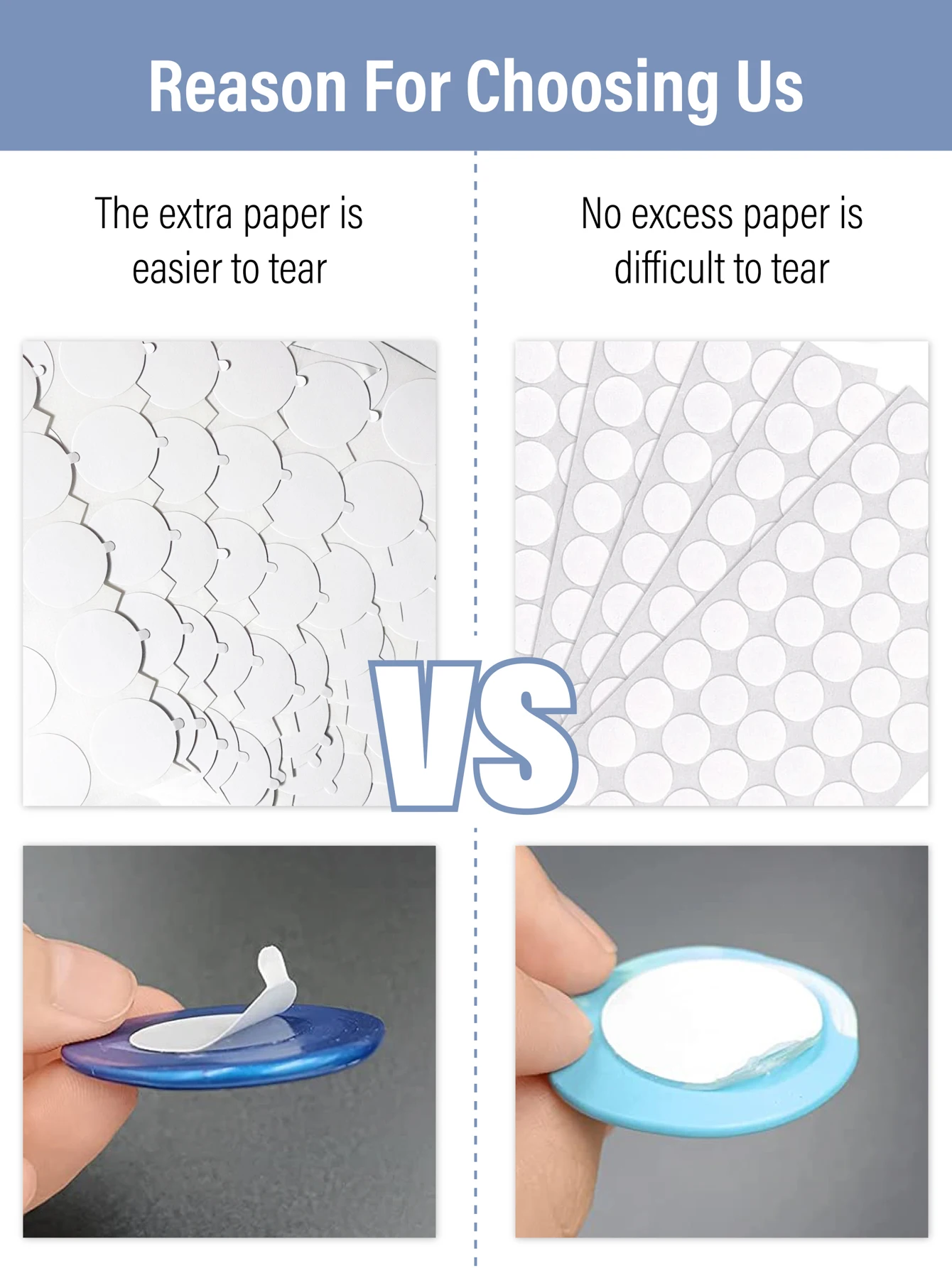 100pcs Double-Sided Adhesive Dots for Wax Seal Stamp, 1inch Adhesive Wax Seal Backing Stickers, Craft Adhesive Waxing