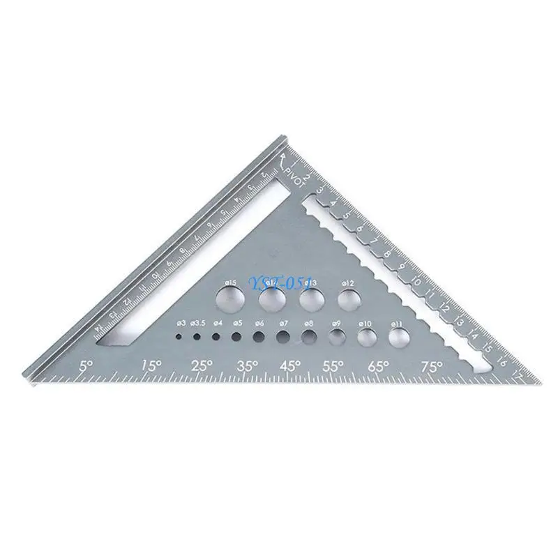 

E15A Drawing Tool Triangle Ruler Carpenter Square Speed Layout Tool Triangle Ruler