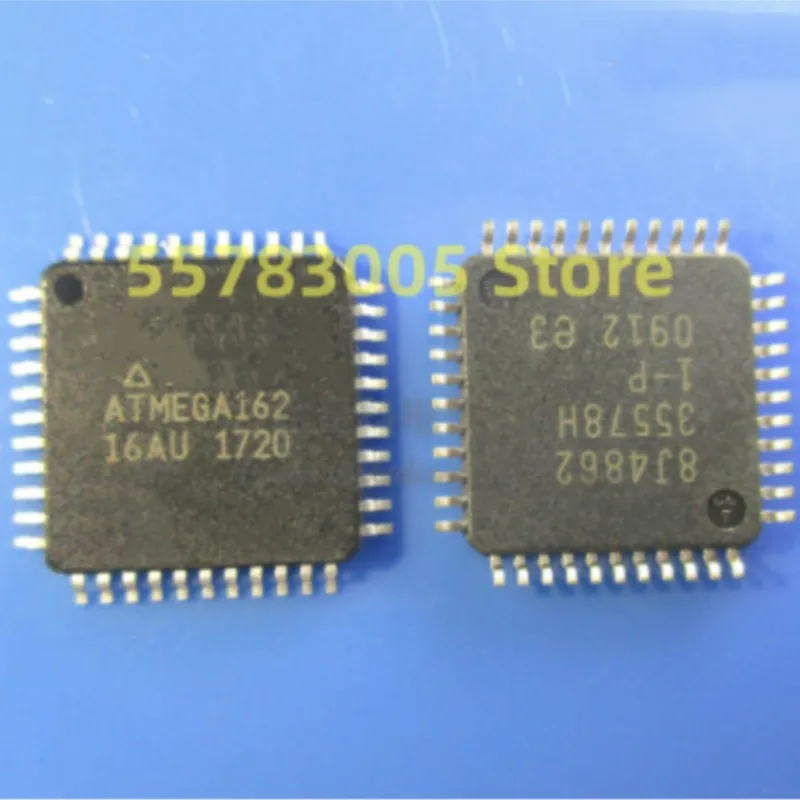 5PCS New  ATMEGA162-16AU  QFP44 Microcontroller chip IC