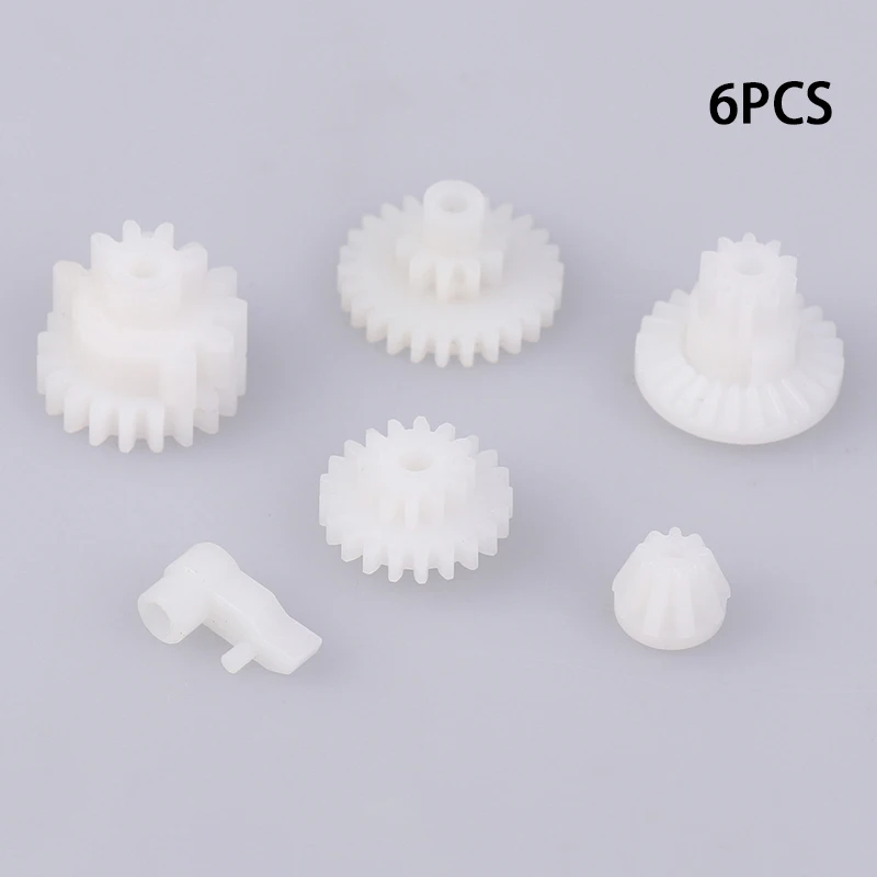 6PCS Gel Water Bomb STD 5S Gear 6 Piece Set 380 Motor D Shaft Gear CS0911 Gear Repair Refit Accessories