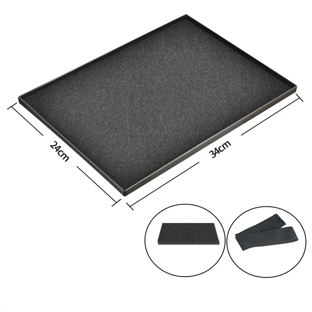 Plateau universel pour projecteur et ordinateur portable, avec vis de Conversion de 1/4 pouces, support de plate-forme léger, tampons antidérapants pour trépied, grande taille