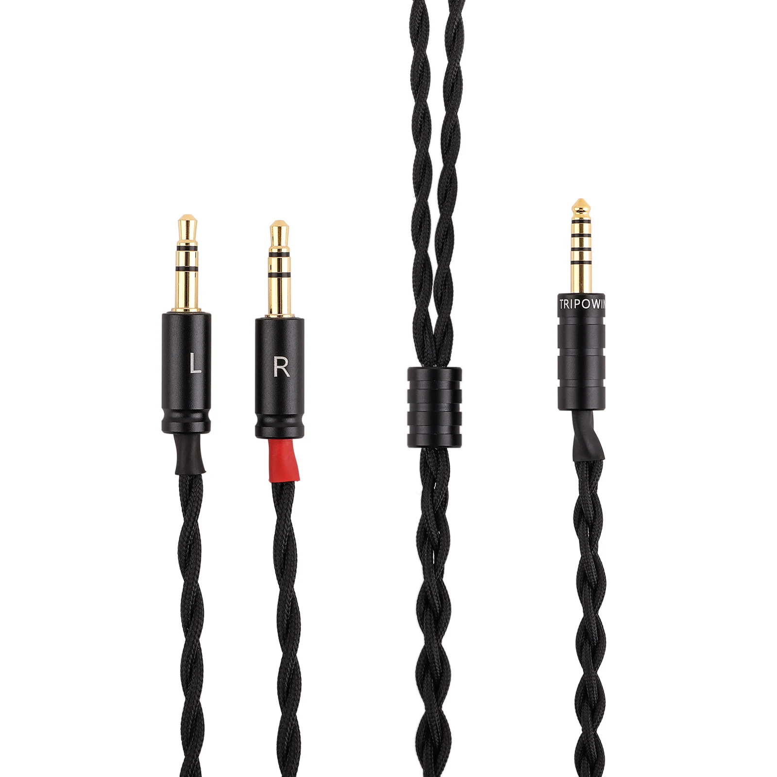 Tripowin Nova Silver Foil & Single Crystal Copper Composite Headphone Cable High-Fidelity Audio Headphone Cable 2 Meter — zdjęcie produktu 3