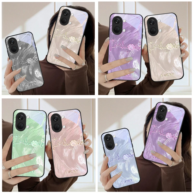 Phone Cases Oneplus - Cover in vetro con stampa zampa