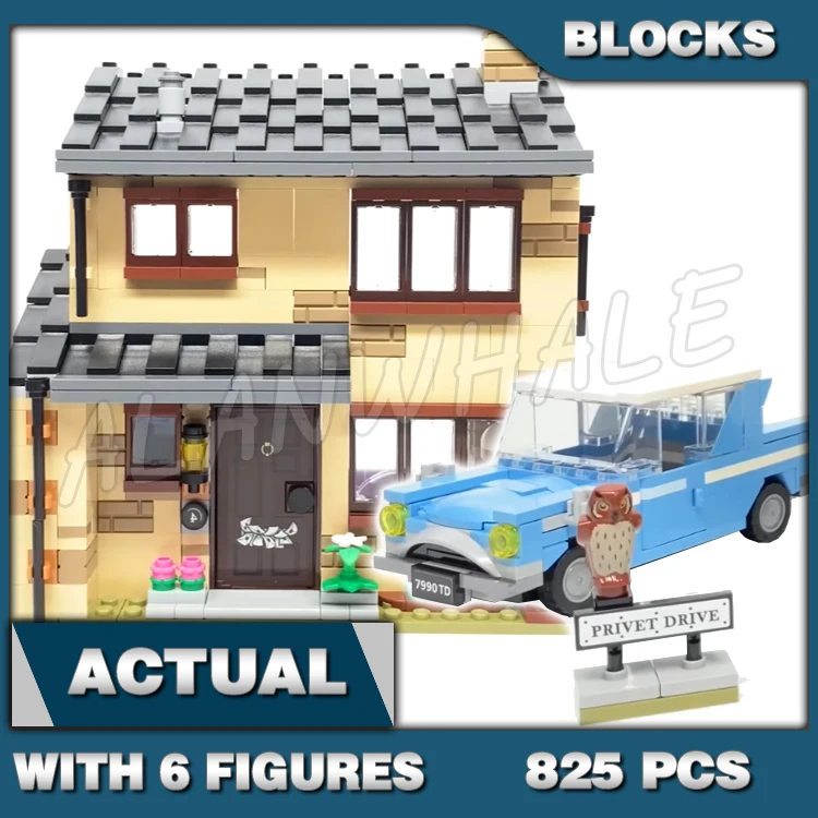 

825pcs Magical World of Wizards 4 Privet Drive 2-story House Secret Home 11571 Building Blocks Toys Compatible With Model