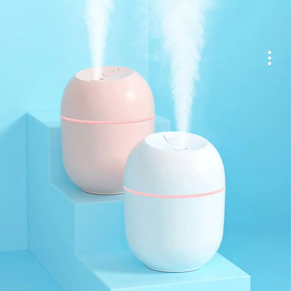 Mini humidificateur d'air portable à brume ultrasonique, diffuseur de château essentiel pour la maison, humidificateurs d'aromathérapie USB, 220ml