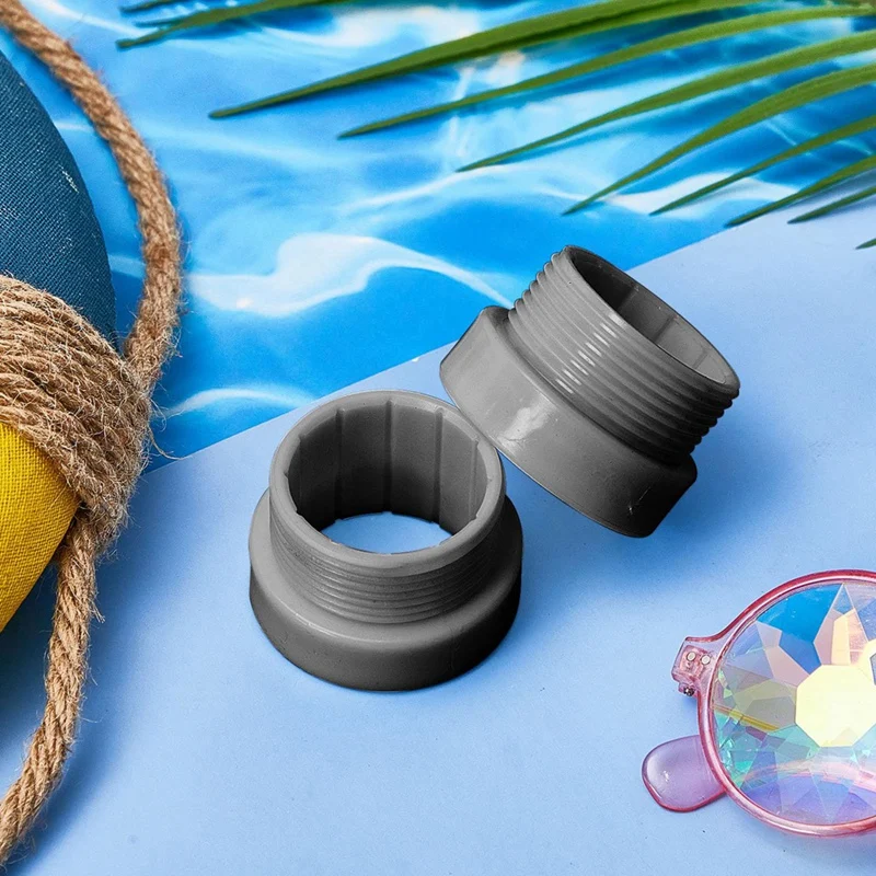 Pool Umbrella Stabilizer Adapter Threaded Adapter Sleeves Pool Umbrella Sleeve Umbrella Pole Stabilizer For Patio Easy To Use