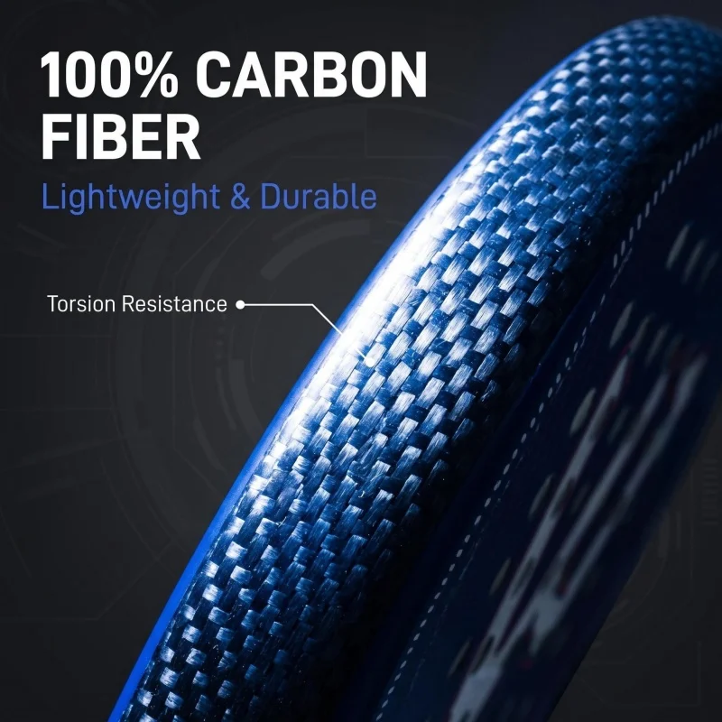 CWIN FORCE PRO 100% Carbonfaser-Padel-Schläger mit großem Sweet Spot, 360g, inklusive Tragetasche für Spieler aller Leistungsklassen – Detail 5