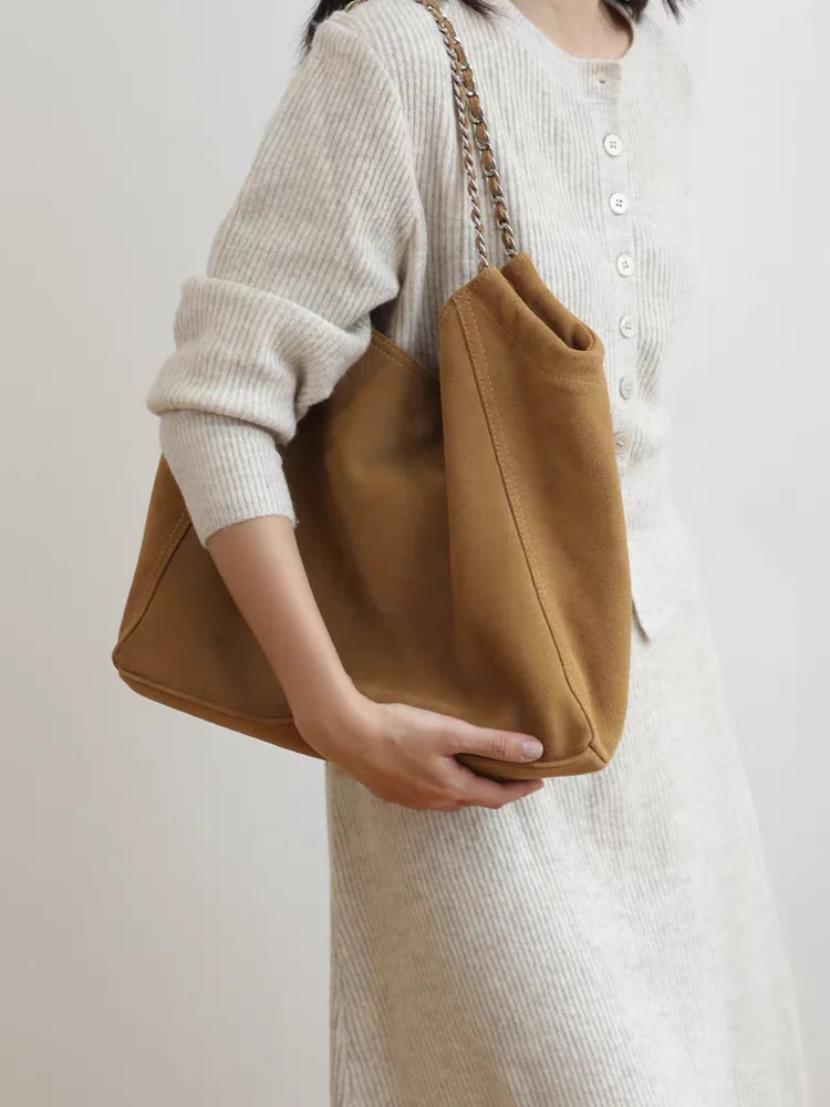 

Модная повседневная простая женская сумка из натуральной кожи в стиле ретро, большая красивая женская сумка-тоут из натуральной кожи, сумка на плечо под мышками