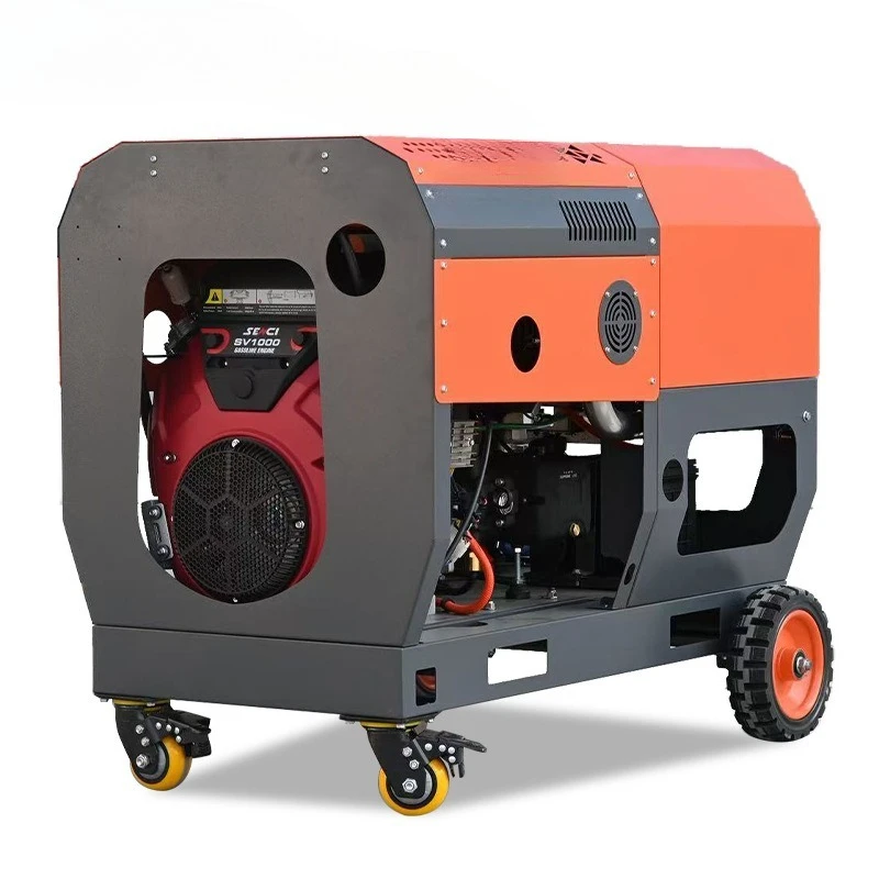 Industrial equipment cleaning double cylinder 37 horsepower 600 kg cleaning machine with spray