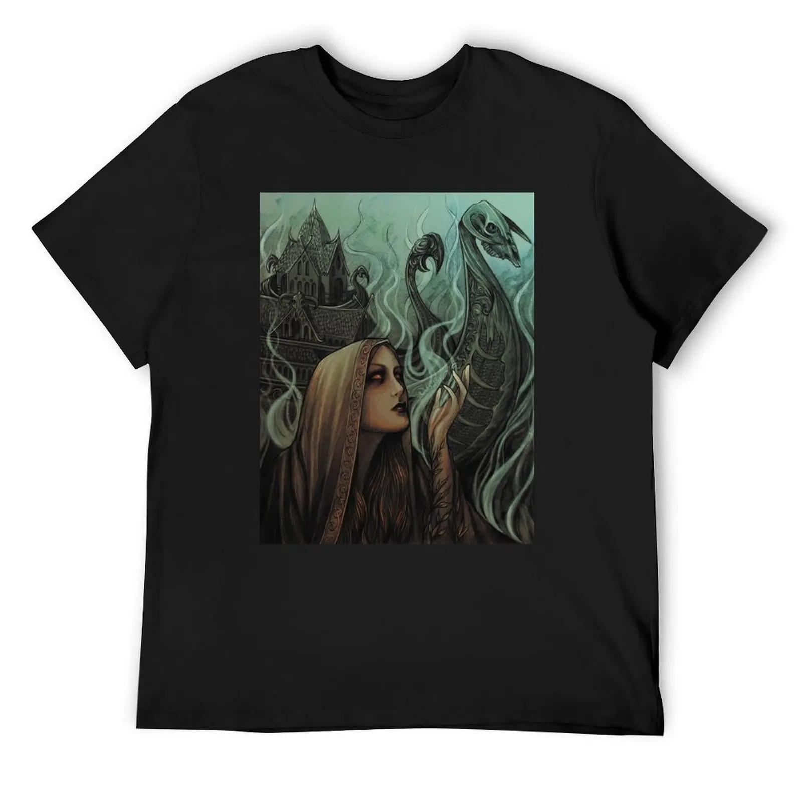 

Vluspá T-Shirt Funny t-shirts custom t shirt topping clothes for men