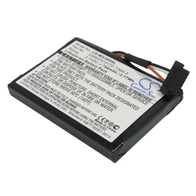 

100% NEW750mAh Battery 338937010172 for Mitac Mio Moov 400, Mio Moov 405