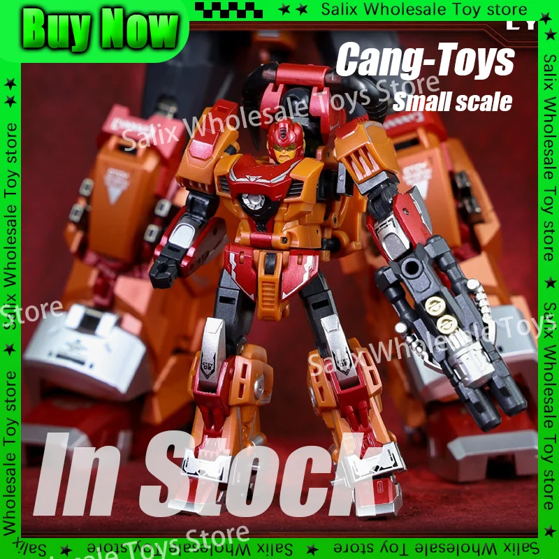 

In Stock Cang-Toys CT-02B little calf Rhi Mini Action Figure mall scale chiyou Action Figures robot Customized