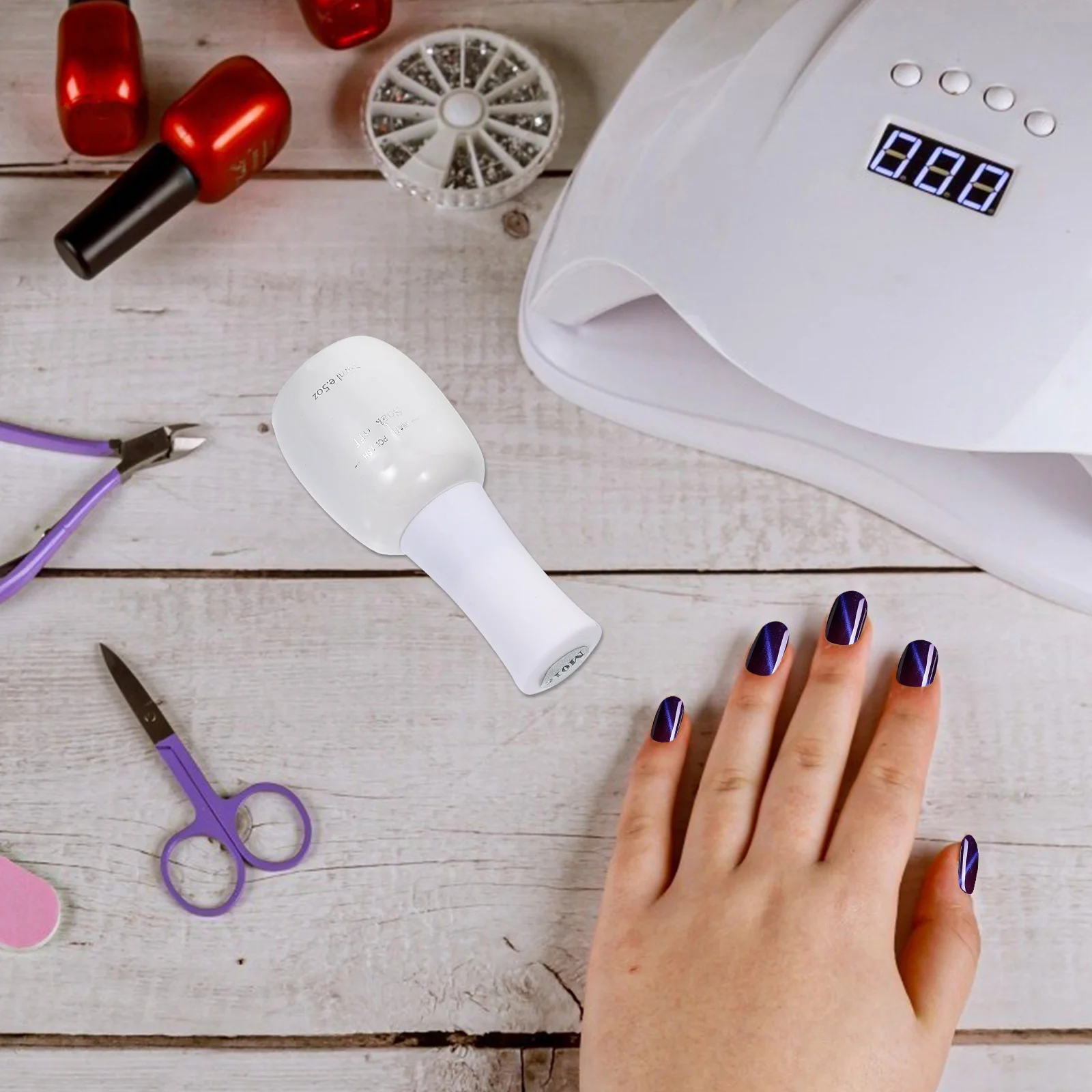 

Cats Eye Gel Polish Cat-eye Nail Art Magnet Tool Finger Polishes Magnetic Nails Kit