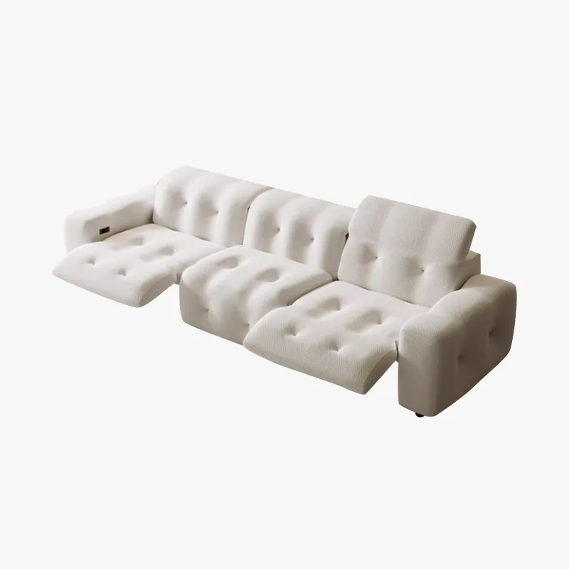 

Cream style, electric, fabric, sofa, living room, Italian style, retro