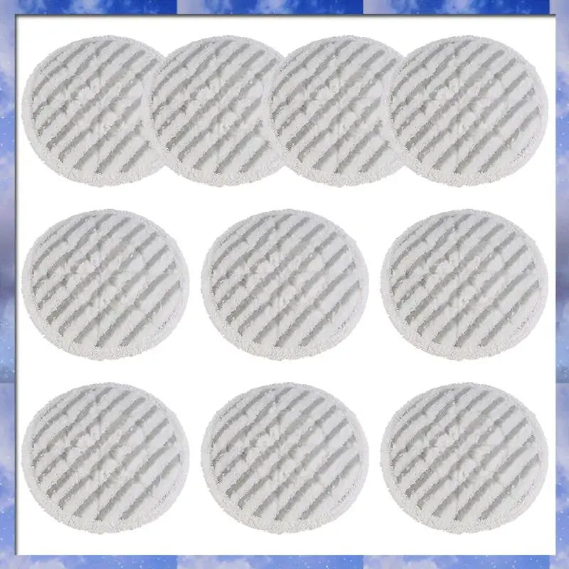 Gen Basic 10 Pcs S7000 Steam Mop Pads For Shark S7000AMZ S7001 S7001TGT S7000 Series Steam & Scrub Hard Floor Steam Mop