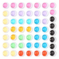 50Pcs Mixed Color Doll Eyes Photo Round Glass Cabochon DIY Flat Back Handmade Jewelry Findings Craft Accessories 6/10/16/20/25mm