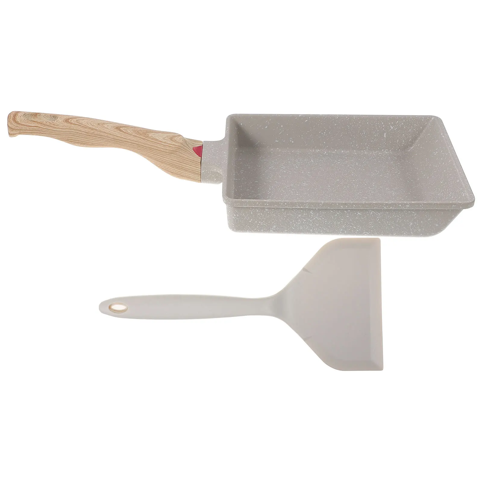 

1 комплект сковороды с антипригарным покрытием, многофункциональная сковорода с ручкой, безопасная, практичная, быстрый нагрев, равномерный кухонный аксессуар, аксессуары для жарки