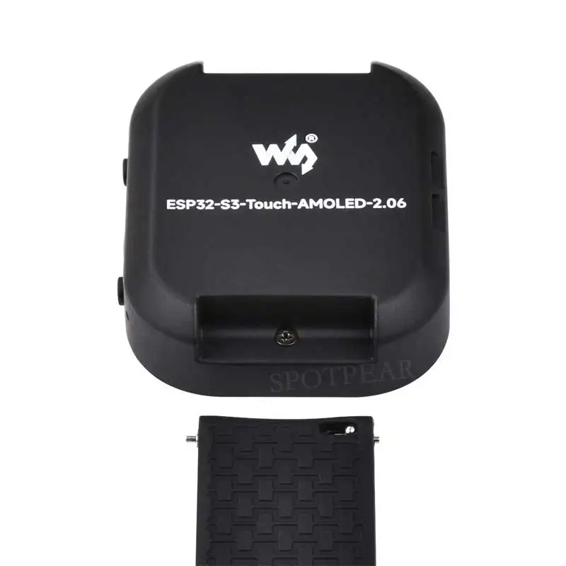 DeepSeek AI Voice Chat ESP32 S3 2,06 Zoll AMOLED Display Development Board 410×502 2,06 Zoll TouchScreen programmierbare Uhr