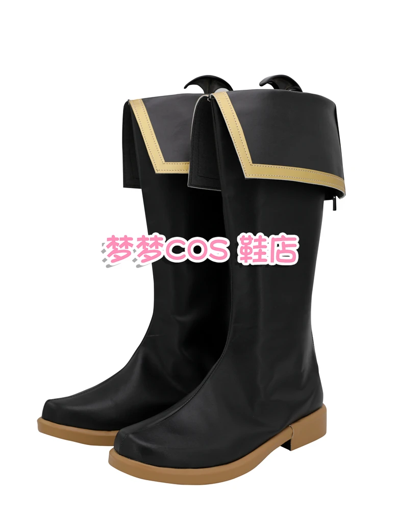 Yuno Grinbellor Cosplay Stiefel Anime Black Clover Rollenspiel Karneval Party Schuhe für Männer und Frauen