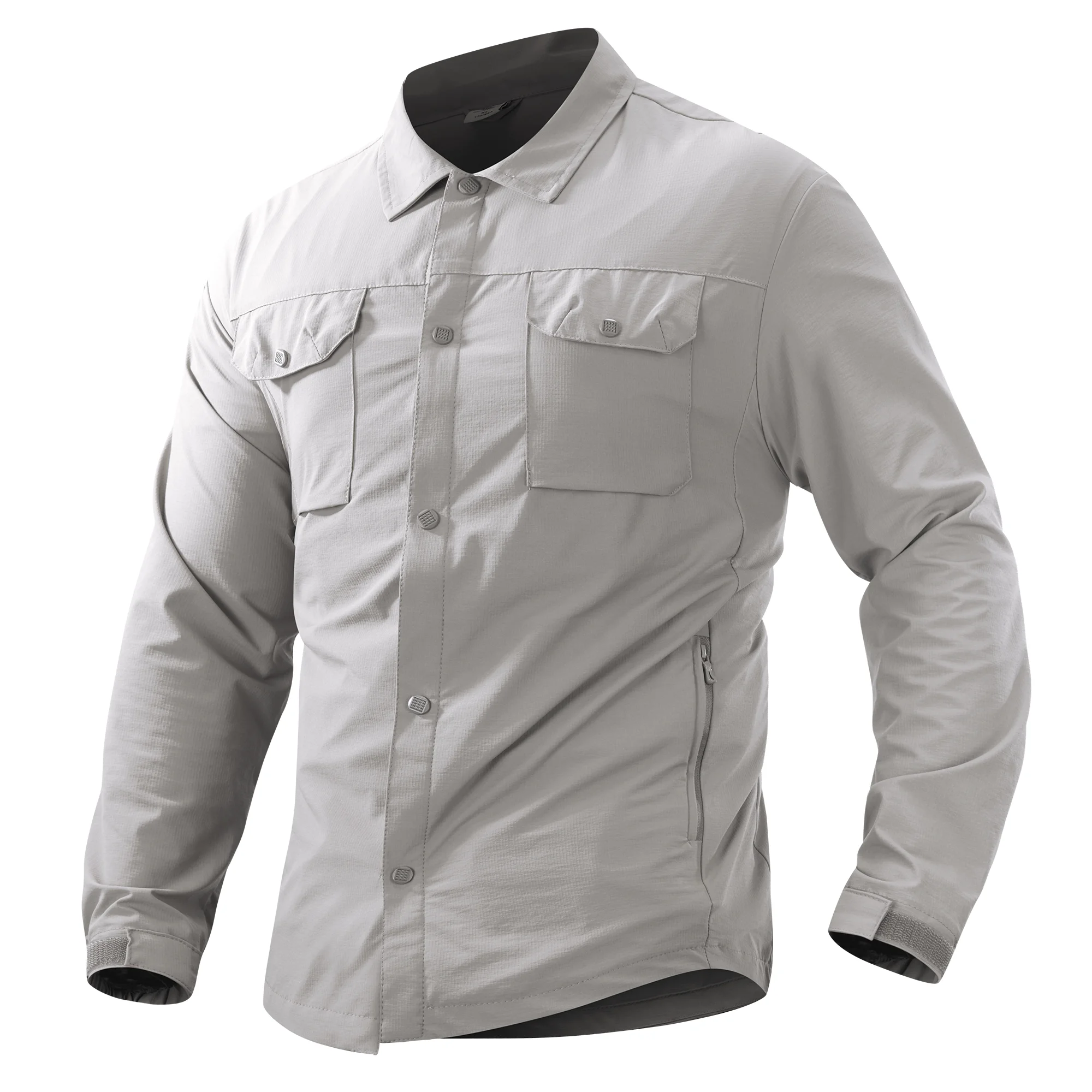 Lightweight Quick-Drying Shirt Tactical Shirt Outdoor Military Long-Sleeve Work Shirt Breathable Sports Tops Sun Protection