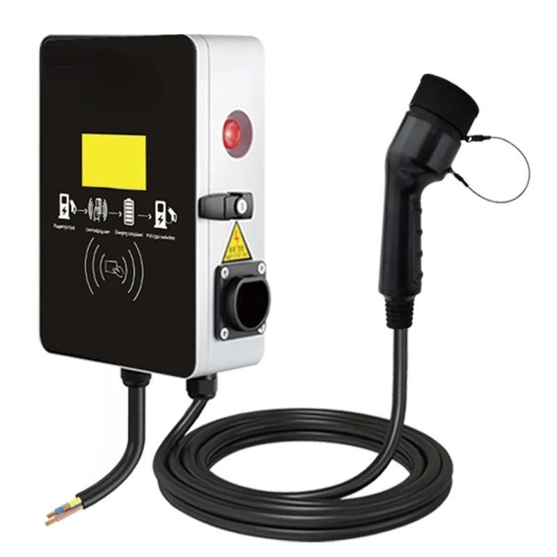 22kw electric vehicle charger Level 2 32A with type 2 plug Commercial EV charger for VW BYD