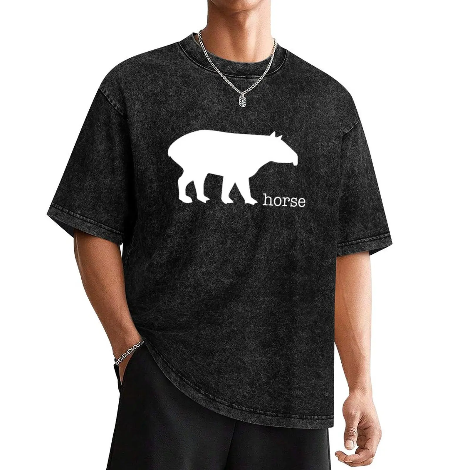 

Tapir Horse for Ex Mormon T-Shirt hippie clothes croswit shirt man kawaii clothes Funny t-shirts clothing for men