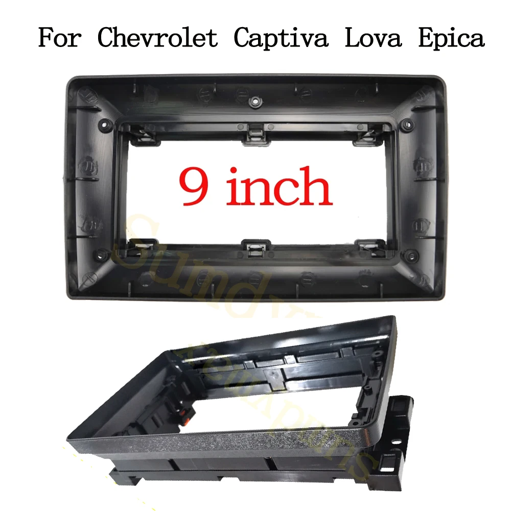 

9inch big screen 2 Din android Car Radio Fascia Frame for Chevrolet Captiva Lova Epica car panel Dash Mount Kit