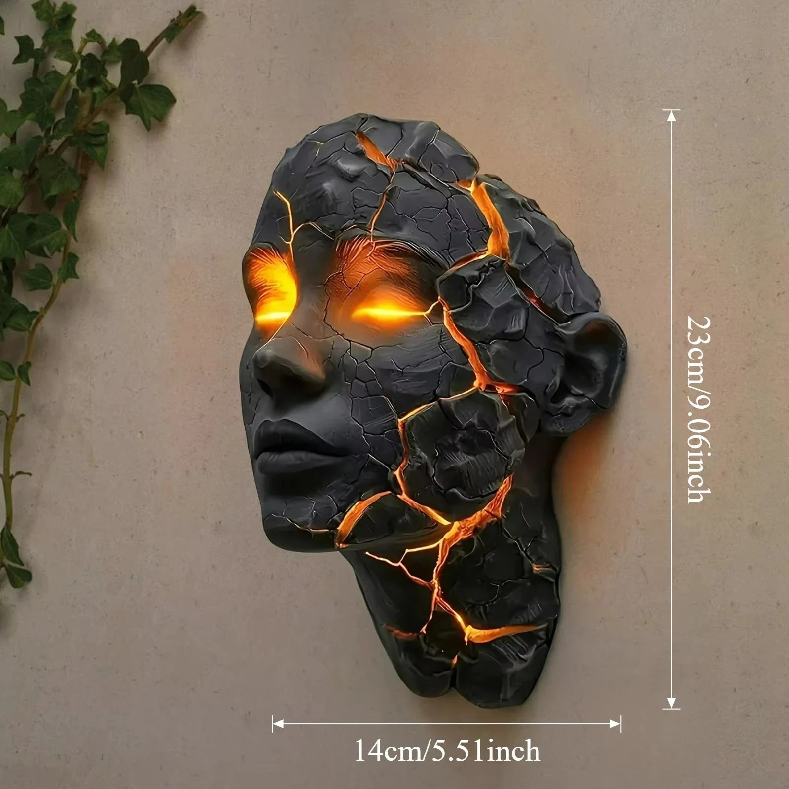 Cracked Soul Wall Lights Shatt - Resin Art Light review and price