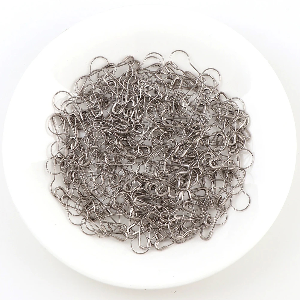 

500 PCS Pin Buckle Gold Black Safety Creative Pins for Blanket Clothes Skirt Small