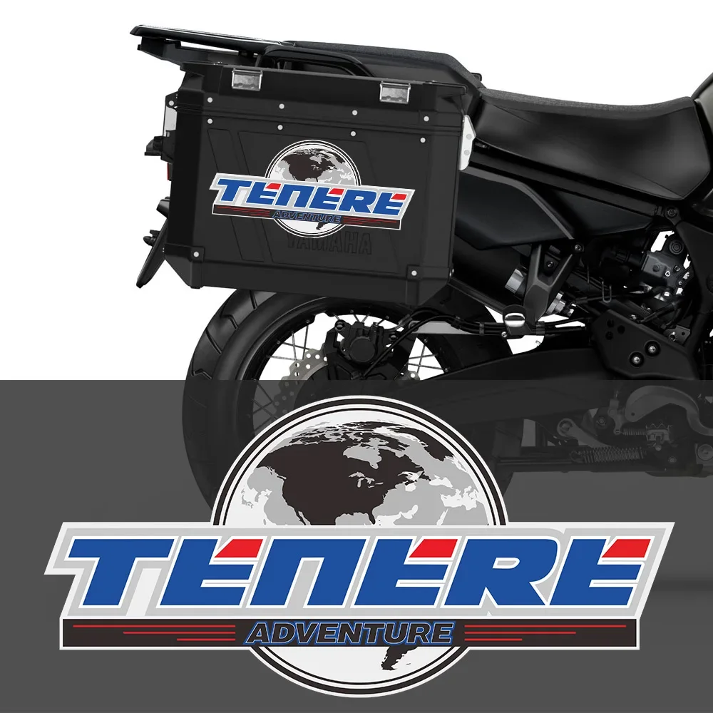 Autocolantes para protetor de almofada de tanque, Malas de bagagem, Símbolo do emblema, Capacete de carenagem, 2019, 2020, 2021, Yamaha Super Tenere 700, 1200