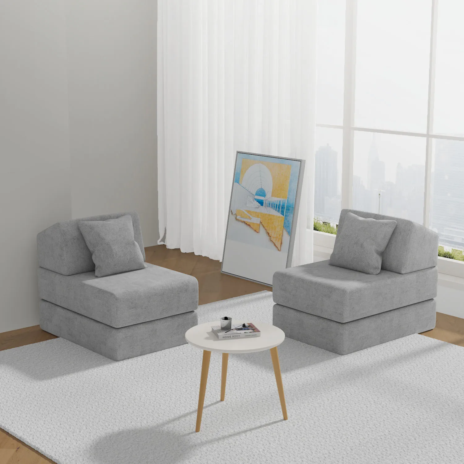 사이엔 도매 어린이 소파 침대 섹셔널 소파 압축 침대 3 모듈형 폼 싱글 체어 접이식 진공 싱글 소파 침대