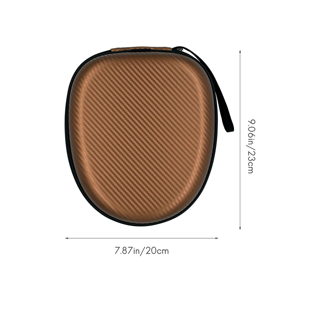 Auricolari Organizer portatile auricolare custodia impermeabile per Sony WH-CH510 Ch500 auricolari da viaggio neri