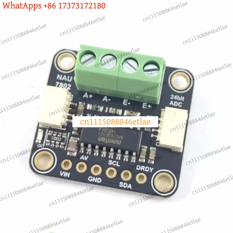k3 NAU7802 24-Bit ADC Module, STEMMA QT / Qwiic Precision Load Cell & Pressure Sensor Converter