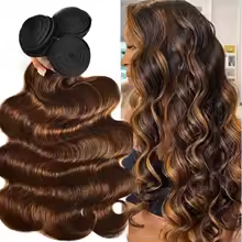 30 40 50 Inch Ombre Body Wave Human Hair Bundles Highlight 100% Human Hair Unprocessed Blonde Raw Hair Bundle Weave Extensions - AliExpress 200165144