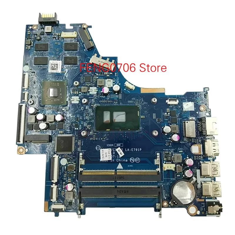 F 924755 -601 pour HP 250 G6 15-BS carte mère d'ordinateur portable LA-E791P I3-6006U GPU 520 2G 100% entièrement testé