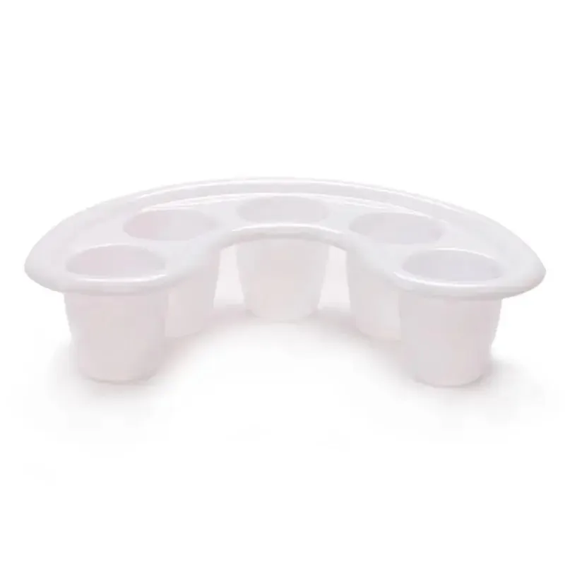 1/2pcs Nail Polish Remover Tray Set Non-Toxic Nail Art Dip Bowl, Unscented Manicure Hand Wash Remover Tools for DIY Nail Bath