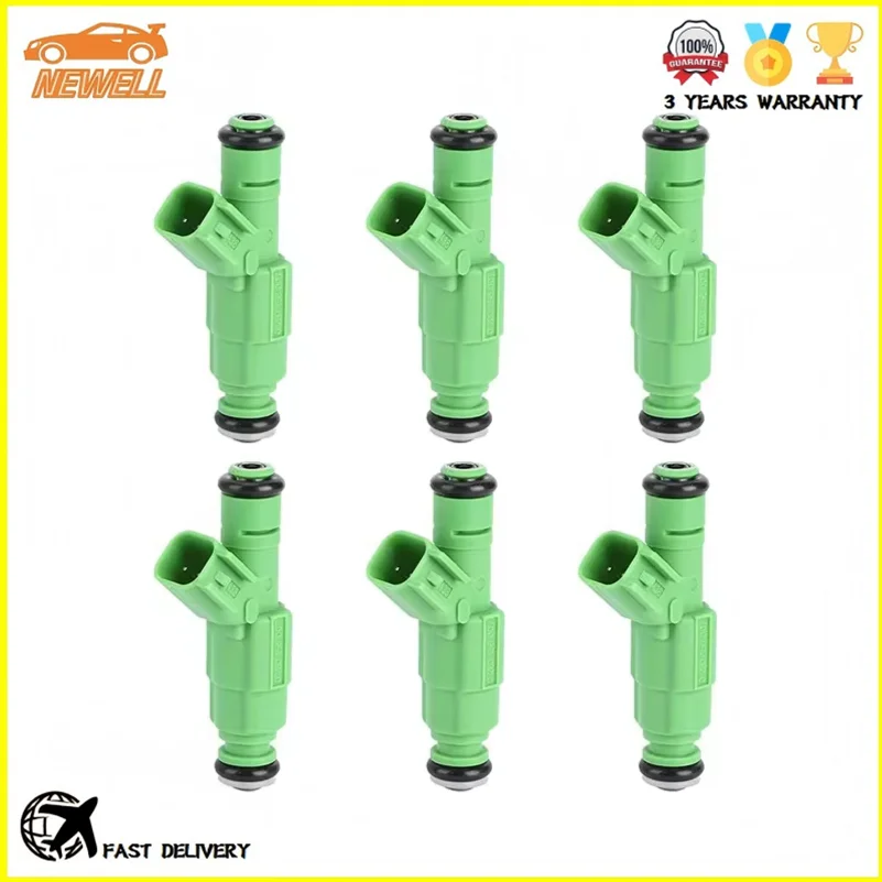 

6pcs 0280156007 04861454AA Fuel Injector For Dodge Caravan & Grand Caravan Chrysler Town & Country Voyager 3.3L V6
