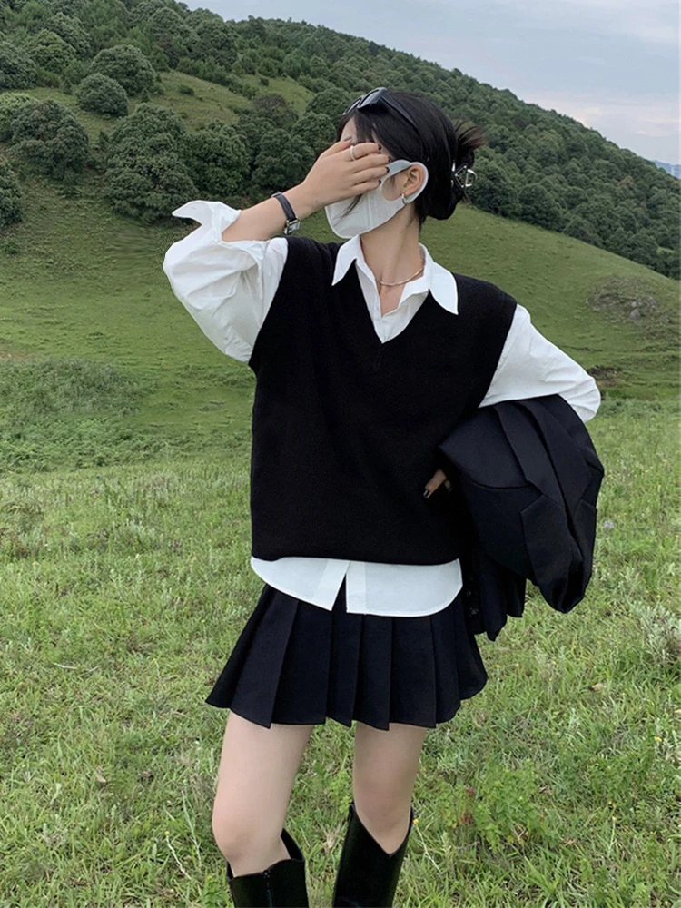 

Жилеты Жилеты Тонкие женские с вышивкой Весенние замшевые складные жилеты на шнурке Художественный нежный минималистичный чистый на подкладке