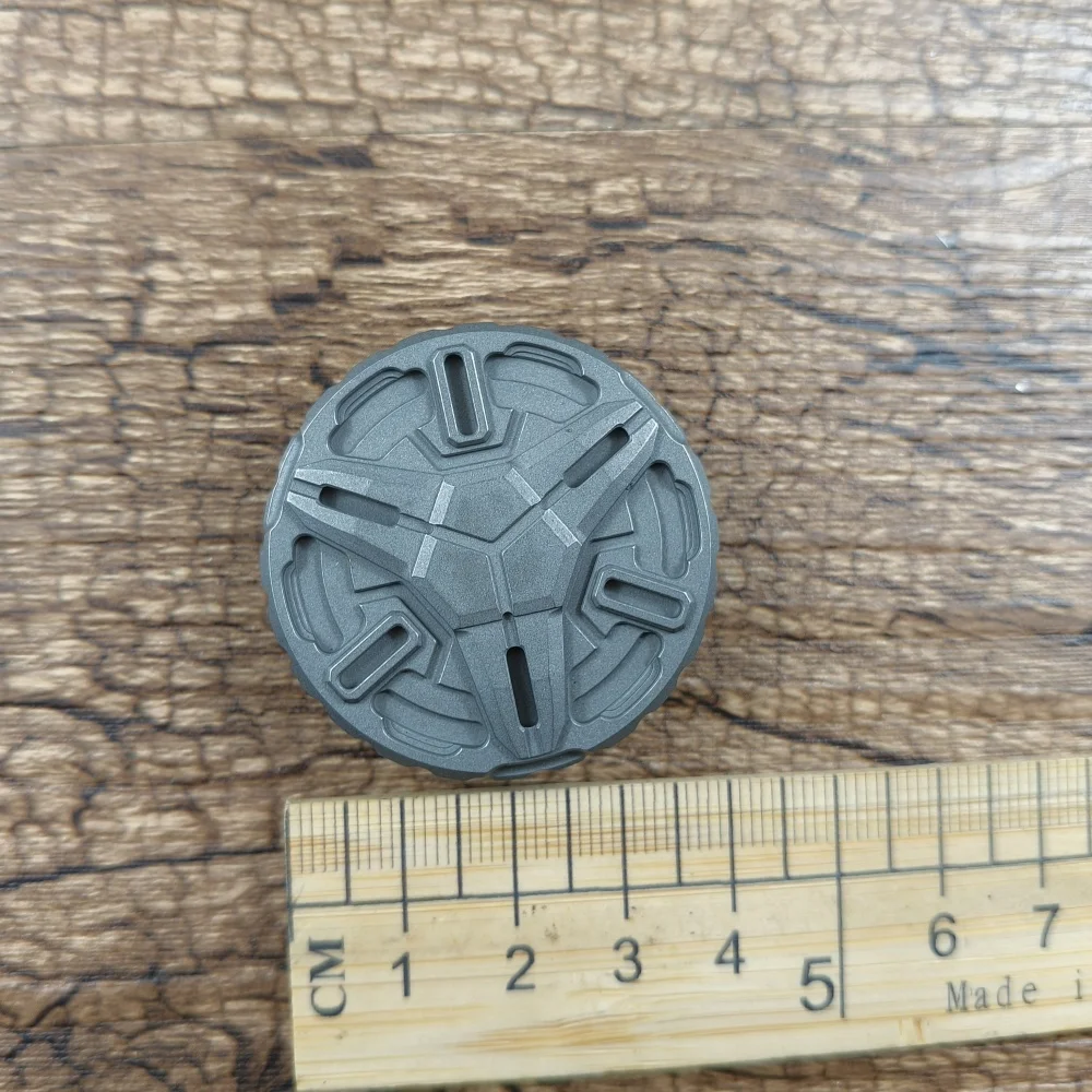 NAITHAWK Badge Emblem TC21 Titanium Alloy Medabots with Pocket Clip