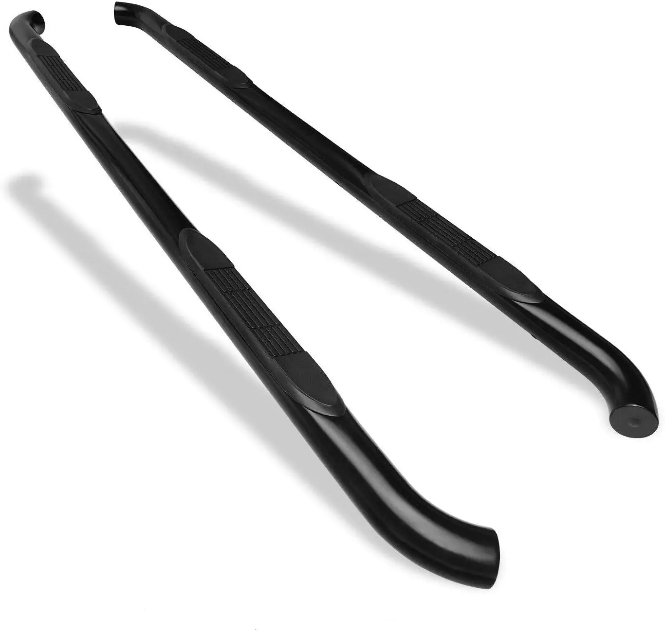 

3" Black Side Step Compatible with 2007-2012 Hyundai Santa FE NERF BAR Side BAR Running Board Step