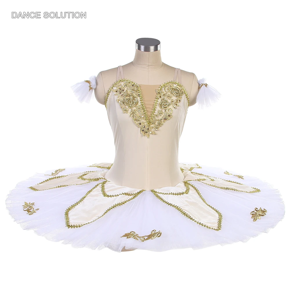 

Бархатный камзол, лиф, балетная пачка, костюм с золотыми аппликациями, сценическое танцевальное платье-пачка для женщин и девочек BLL052